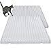 10-Pack Cat Deterrent Spike Mats, Plastic Thorn Strips to Keep Cats Off Furniture, Beds, Counters, Protective Mat for Sofas, Tables, and Gardens
