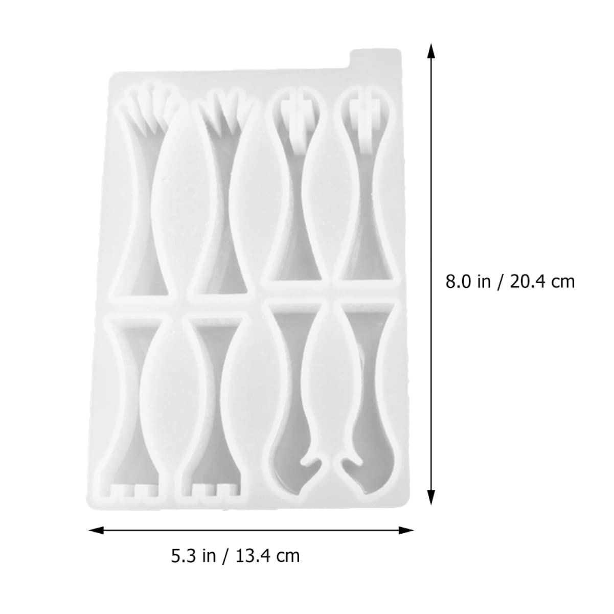 NUOBESTY 2pezzi Stampi Per Scacchi in Silicone Stampi in Resina Epossidica Vassoio Per Realizzare Pezzi Dei Scacchi Flessibile e Riutilizzabile Artigianali