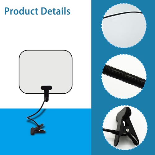 2 PCS Laptop Sun Shade con Clip Ajustable para Portátil miniatura 3
