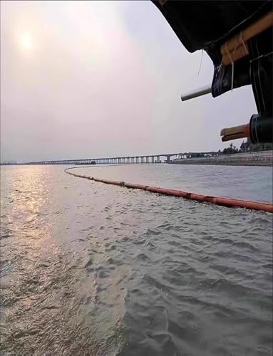 Barrera de interceptación reutilizable de PVC de alta resistencia para puertos 8