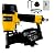BHTOP CN45N Roofing Nailer, 15 Degree Roofing Nail Gun, 3/4-Inch to 1-3/4-Inch Coil Nails, 120-pcs Load Capacity Coil Nailer