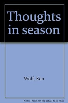 Paperback Thoughts in season Book