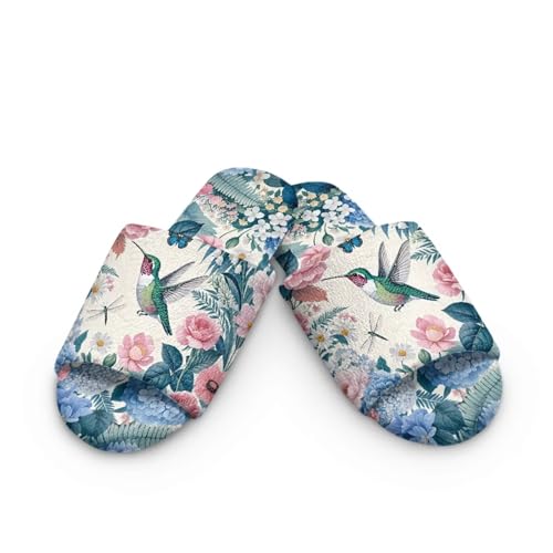 Warm Slippers for Bedroom Slipper Cosy Winter Slipper Flannel Slip On Slipper for Women Men House Shoes2