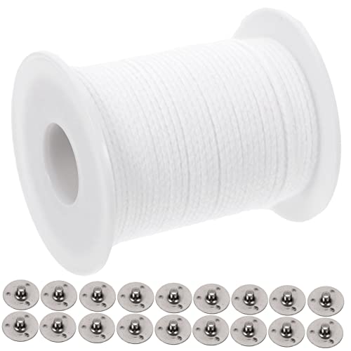 3 sets de pabilos de algodón para hacer velas miniatura 2