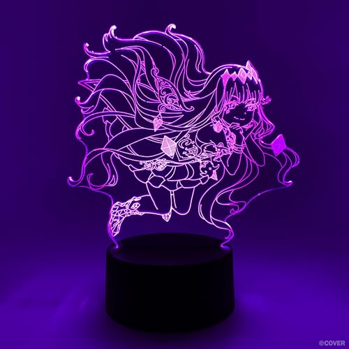 Veilleuse Hololive Koseki Bijoux RVB : déco indispensable pour tout fan de streaming.