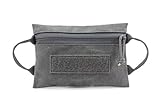 Canvas Zip Bag (Wolf Grey)
