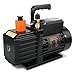 5 CFM 1/2 HP 2 Stage HVAC Vacuum Pump, Sparkless for A1 & A2L Refrigerants (R32, R1234yf, R134a, R22, R410A), 0.3 Pa Ultimate Vacuum HVAC & Automotive AC Systems