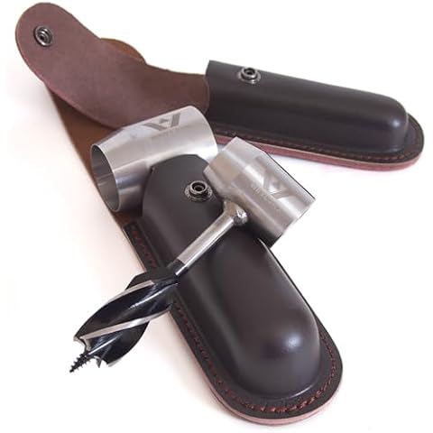 WEYLAND Bushcraft Settlers Tool - 1 Inch and 1.5 Inch Survival Hand Auger - Bush Craft Gear and Equipment Scotch Eye Wood Drill Peg and Manual Hole Maker for Bushcrafting Cover