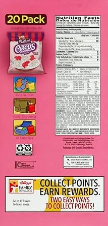 Mothers Cookies, Original Circus Animal, 20 oz Caddy (20 Pack)