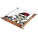 Produktbild Leder Valet Tray, Würfel Tray Folding Square Holder, Kommode Organizer Platte für Change Coin Key Skull Pirate