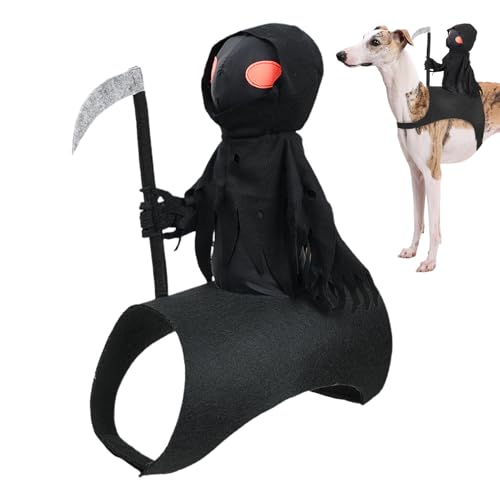 Disfraz Divertido para Perros de Halloween - Disfraz Divertido Para Perros | Traje De Cosplay De Perro Lindo Con Estilo De Armadura | Ropa Para Mascotas Cómodo Para La Fiesta De Halloween