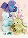 Simplicity SS9441OS Lovable Jointed Dragon, Dinosaur, Bear and Bunny Animal Sewing Pattern Packet, Design Code S9441, 13