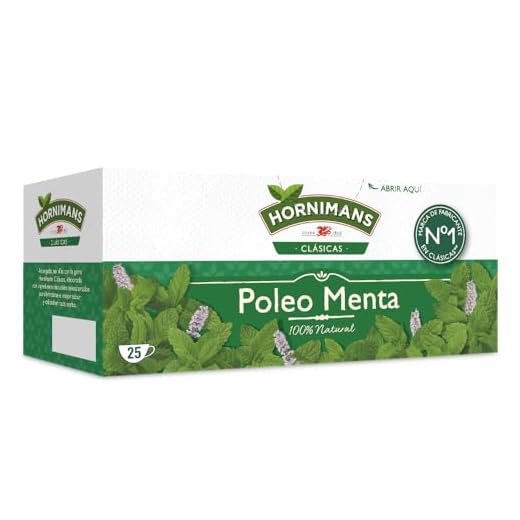 Hornimans Infusión Poleo Menta, 25 Bolsitas