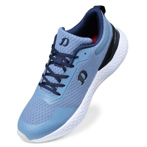Image of DOCTOR EXTRA SOFT Men's Running Shoes - Lightweight Breathable Sports Sneakers with Memory Foam Cushioned EVA Sole, Shock Absorbing Walking Jogging Gym Training, Slip-On Casual Athletic Wear D-2015