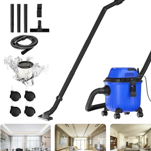 VickyHome - Window Cleaner 800W Handheld Hoover 240V Powerful Vacuum Cleaner Water Sucker Vacuum with Durable Plastic Dust Collection Container, 1.5M Flexible Hose, 2M Cable