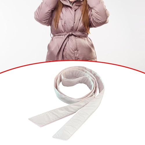 Women's Winter Puffer Down Coat Replacement Belt 180cm Waistband Sash Girdle for Jackets and Coats- Beige3