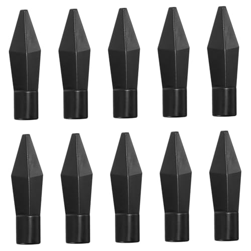 GOOHOCHY 10pcs Soft Rubber Arrowheads Replacement Tips for Safe Wear Resistant Practice Arrows for Injury Prevention Skill Development Archery Games