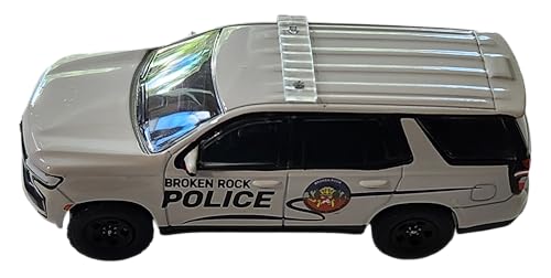 Greenlight 2021 Chevy Tahoe Yellowstone Policía 1:64 miniatura 6
