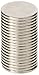 Magnet Expert 12mm de diamètre x 1 mm d'épaisseur N42 Néodyme Aimant - 0.73 kg Pull (Paquet de 20)