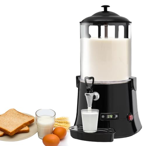 Chocolatera, Calentador De Dispensador De Chocolate Caliente De 10 L, MáQuina De Café Comercial, Vaporizador De Leche EléCtrico, Dispensador Para Calentar Chocolate,220V