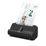 Epson Workforce ES-C320W - Wireless Compact Desktop Document Scanner - 2-Sided Scanning Auto Doc Feeder - Can Scan Paper and Cards - Black - Image 2