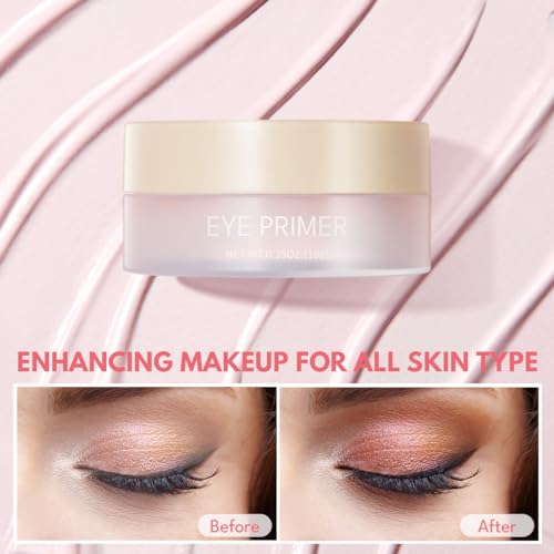 image for IMAKEUPNOW Eyeshadow Primer Cream, Eye Primer with Ice Cream-like Text
