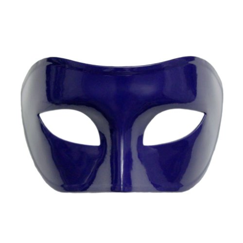 SeasonsTrading Blue Venetian Masquerade Mask - Mardi Gras Prom Party Accessory (STC12914)