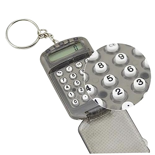 FUNOMOCYA Ring Shaped Electronic Calculator Portable Scientific Calculator for Daily Use Random Color
