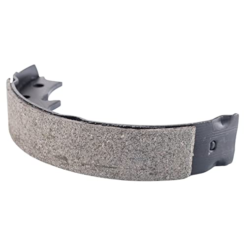 Image of TRQ Rear Brake Pad and Rotor Set Ceramic Parking Brake Shoe Compatible with 2006-2007 Subaru Impreza