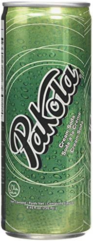 Pakola Ice Cream Soda 250Ml (Pack Of 24) Carbonated Beverage Drink