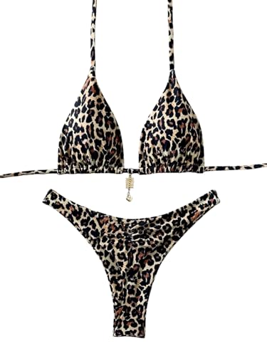 Maillot de bain triangle GORGLITTER deux pièces style bohème