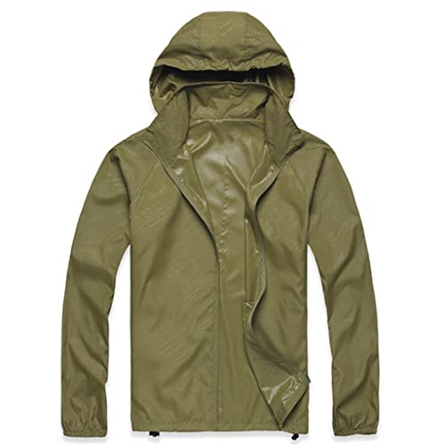Veste de montagne homme coupe-vent blanche XL vêtement de randonnée été