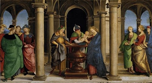 Raphaël Retable d'Oddi Toile 60x90 pour habiller un grand mur vide