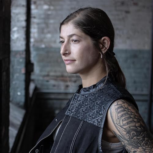 Image of Milwaukee Leather Women's Premium Denim Motorcycle Rider Vest | MDL