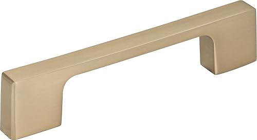 Miniatura 3 de Atlas Homewares A836-CH Euro-Tech Collection - Tirador cuadrado fino de 4-58 pulgadas, cromo pulido