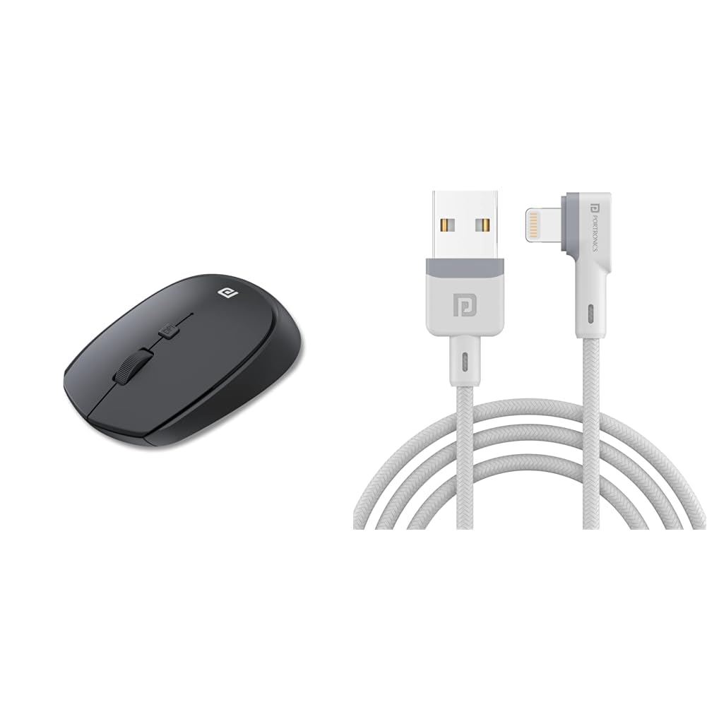 Portronics Toad 23 Wireless Optical Mouse with 2.4GHz, USB Nano Dongle, Optical Orientation, Click W-image-32