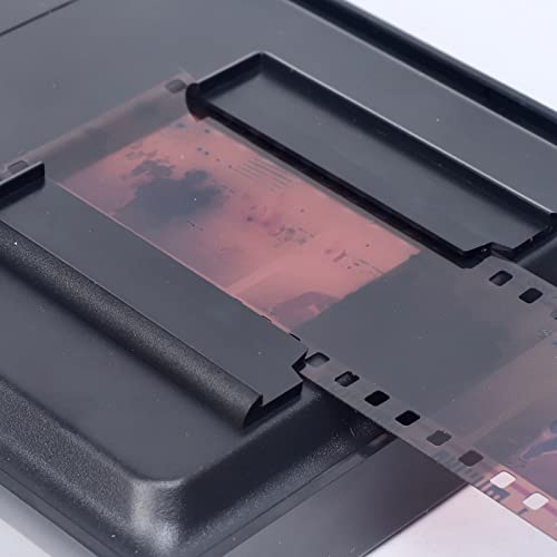 Mobile Film Scanner - Scanner per diapositive e negativi da 35 mm/135 mm, con staffa pieghevole, supporto per montaggio e condivisione per bambini