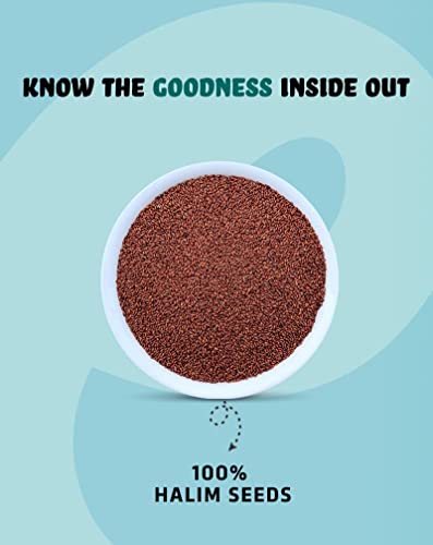 Image of True Elements Halim Seeds 1kg (500gm*Pack of 2) | Aliv Seeds (Asaliya) for Hair Growth
