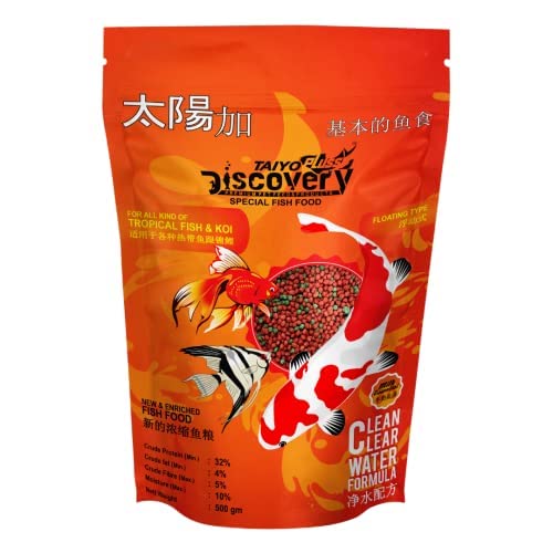 See full amazon price history chart for TED TABBIES Taiyo Pluss Discovery Aquarium Discovery Special Fish Food (1.2 Mm Pellets) 500G Pouch (Pack of 1), All Life Stages. TED TABBIES Taiyo Pluss Discovery Aquarium Discovery Special Fish Food (1.2 Mm Pellets) 500G Pouch (Pack of 1), All Life Stages. (B0CT3MZ2SX) Amazon Price History, Amazon Price Tracker