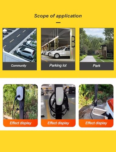 Support de chargeur mural pour véhicule électrique évitant les câbles au sol - 5