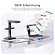 CZUR ET24 Pro Dokumentenscanner 24MP, Professioneller Buchscannermit HDMI, Scanner bis zu A3, mit Laser Verflachungstechnologie OCR 320Dpi Dokumentenkamera Visualizer für Windows, macOS und Linux