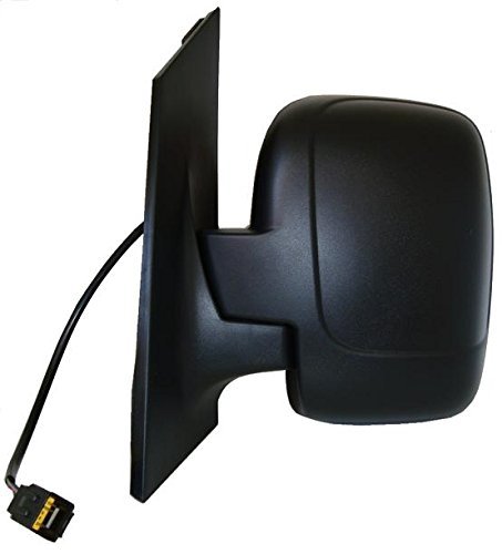 SPECCHIO RETROVISORE SINISTRO ELETTRICO TERMICO NERO DOPPIO VETRO DAL 2007>