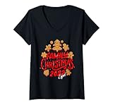 Photo Gallery donna famiglia natale 2022 camicie abbinate divertente santa elf squad maglietta con collo a v Photo Gallery donna famiglia natale 2022 camicie abbinate divertente santa elf squad maglietta con collo a v