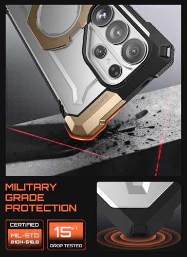 Image of SUPCASE for Samsung Galaxy S26 Ultra Case with Kickstand (Unicorn Beetle Grip), [Wireless Charging Compatible] [Military-Grade Protection] Heavy-Duty Magnetic Phone Case for S26 Ultra 6.9 Inch,Desert