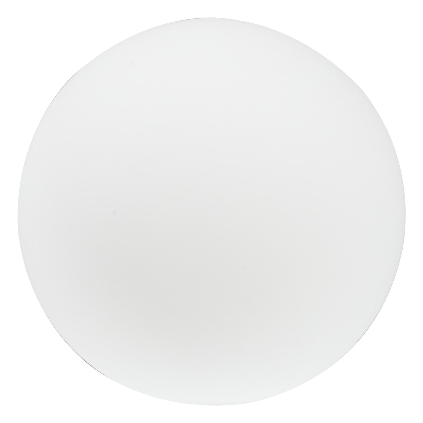 NUOBESTY Abat-jour Suspendu Blanc en Verre Dépoli Sphérique, Résistant à L'usure, pour Plafonnier et Installation Suspendue Salon Moderne