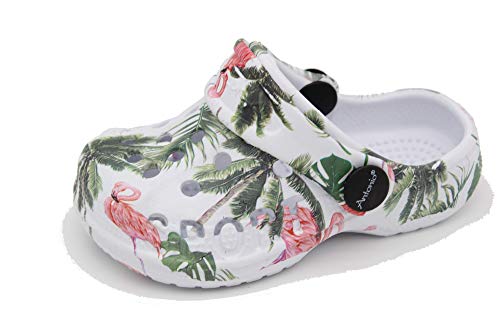 Antonio - Zuecos para bebé (ligeros, goma), color Multicolor, talla 18 EU