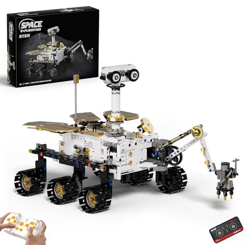 DOLIVE Remote Controlled Mars Rover STEM Building Set