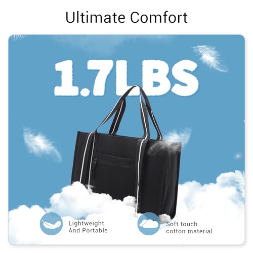Bolso Tote ACUARIO para mujer con bolsillos miniatura 5