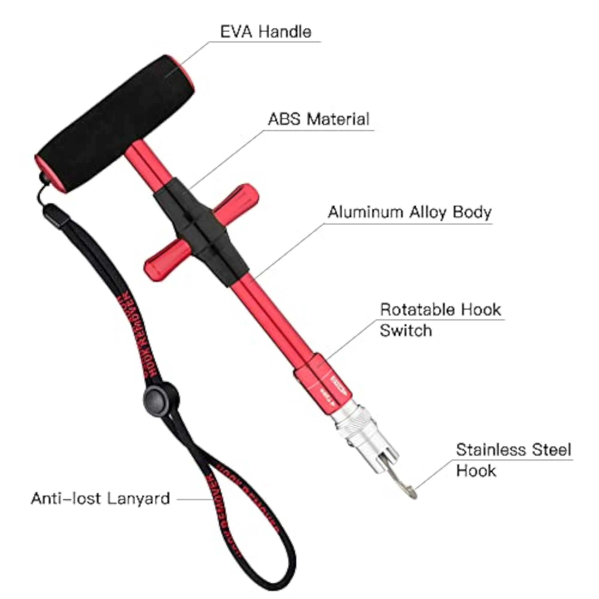 Generic Fishing Hook Extractor Puller Tool