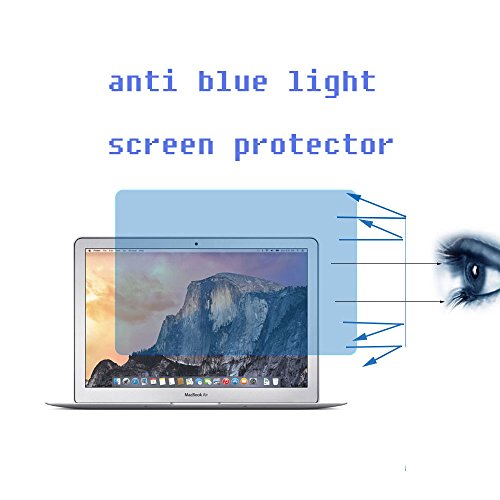 Zshion - Protector de Pantalla para MacBook Air 13 (Cristal Templado de dureza 9H, 13,3 Pulgadas, con Filtro de luz Azul, Alivia la Fatiga de los Ojos)